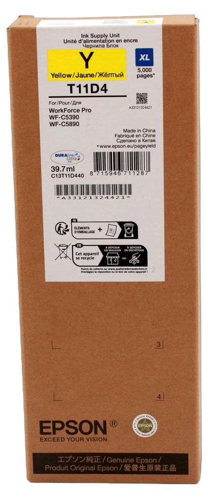 Epson XL - Gelb - original - Tintenpatrone Produktbild 