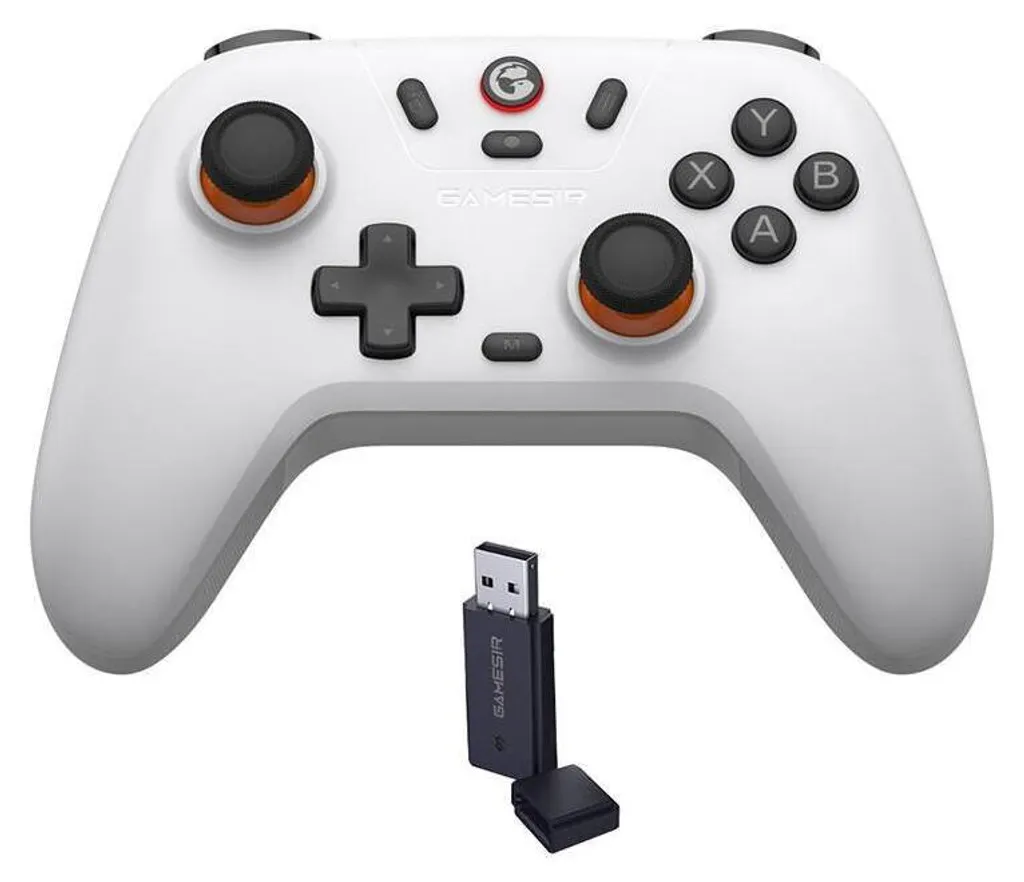 GameSir T4n Lite Wireless Controller - Bianco, Hall Effect, Tri-Mode
