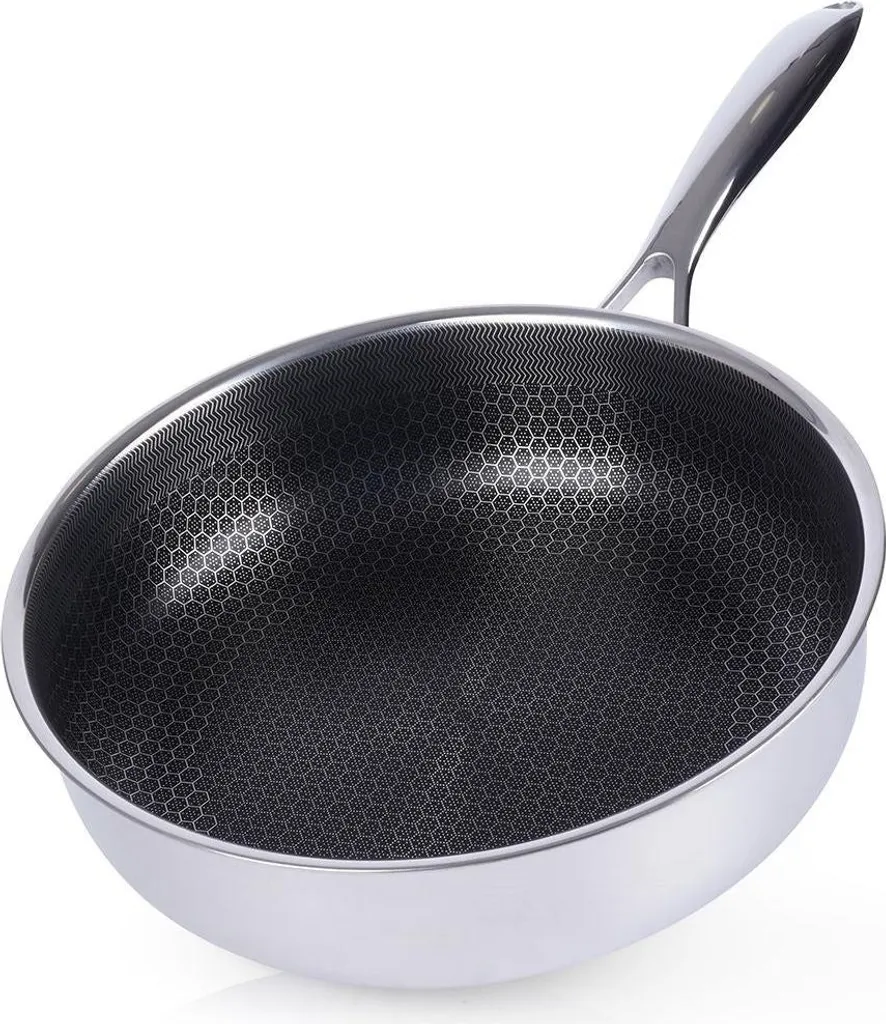 Design Avanguardia: Padella Ibrida Antigraffio Acciaio Inox