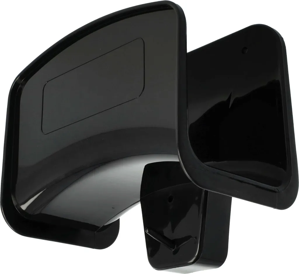 Porte-tuyau d'aspirateur noir vhbw - Support mural haute qualité