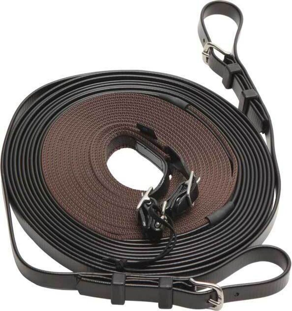 Zilco Z-Grip Tandem Vorderleine schwarz/braun Pony