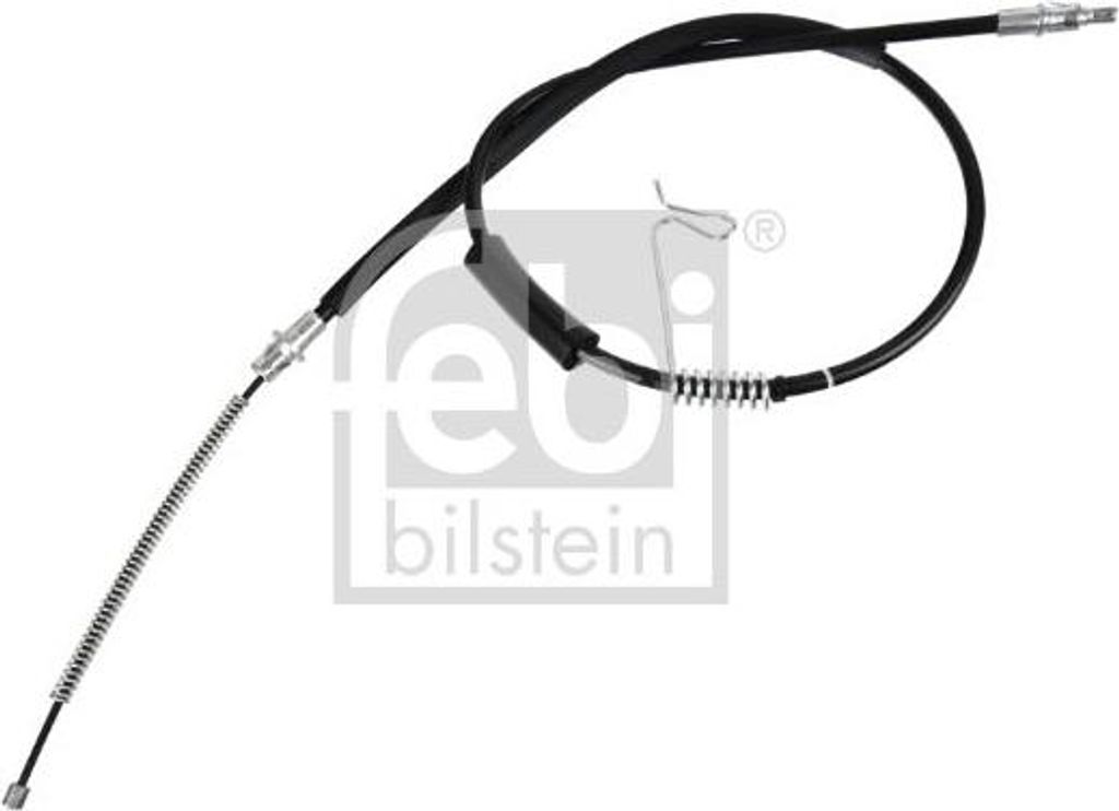 FEBI BILSTEIN 176817 Seilzug, Handbremse OE 1494642 kompatibel mit Transit