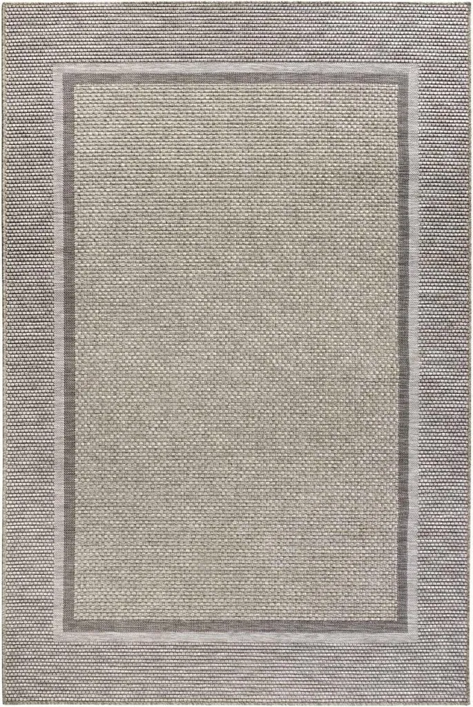 Tapis pour balcon LUITWIN motif moderne idéal pour salon de jardin