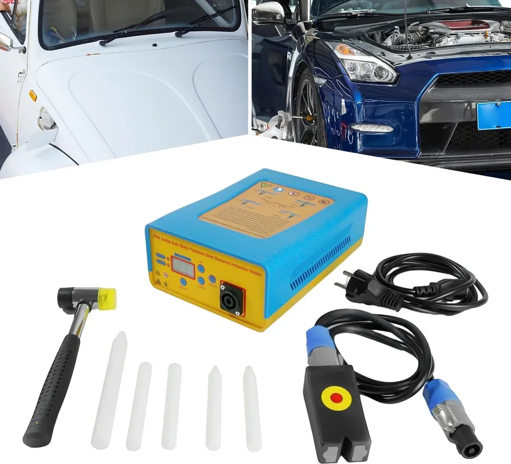 Kit débosselage carrosserie acier - Solution induction pour grêle 220V - 2