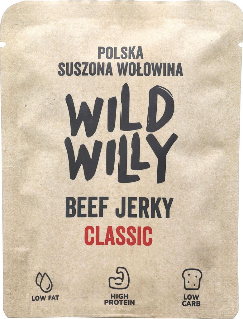 Wołowina suszona Wild Willy klasyczna 30 g