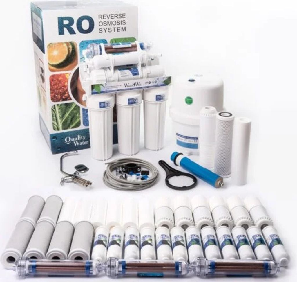 11 Stufen Umkehrosmoseanlage RO Wasserfilter 75 GPD mit Produktbild 1