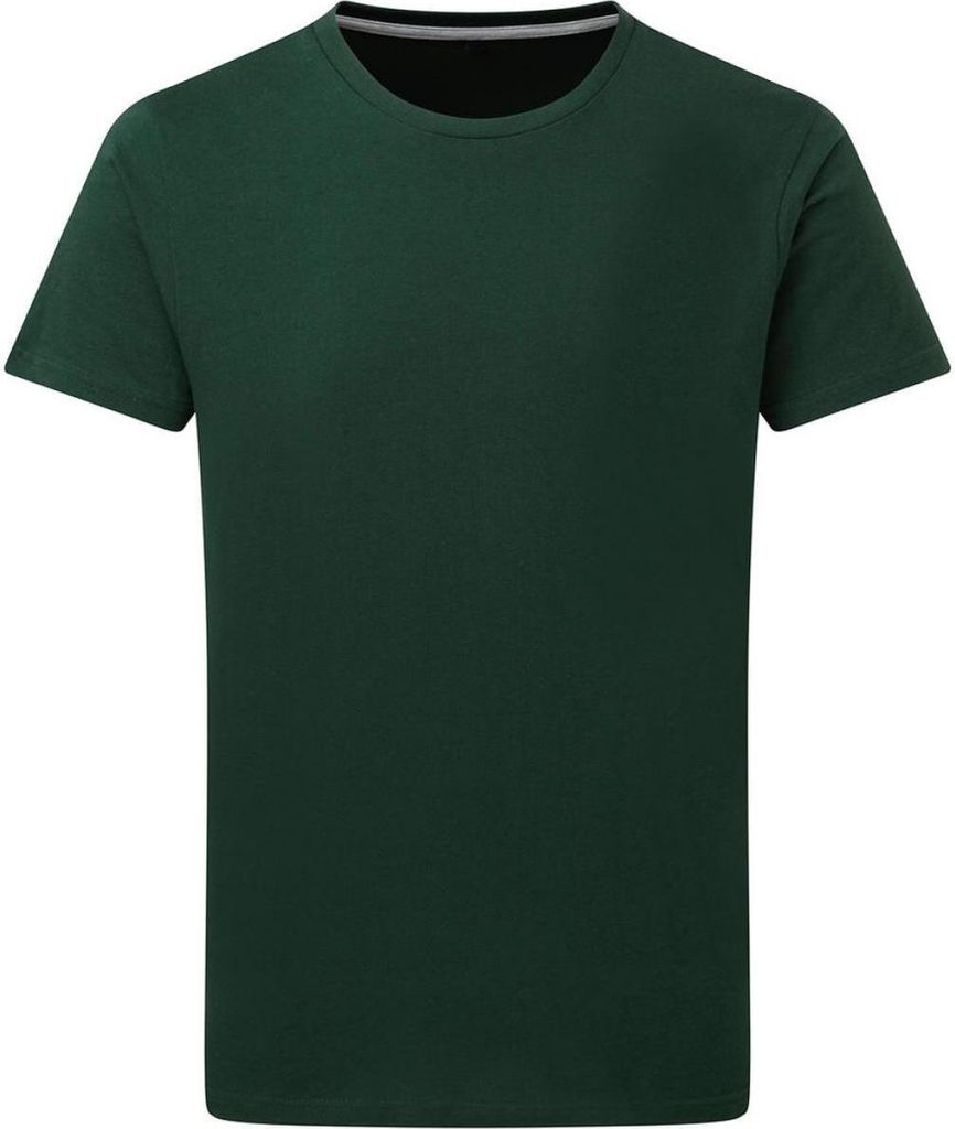 SG SGTee | Perfect Print Tagless Tee - Herren T-Shirt - Farbe: Bottle Green - Größe: XL