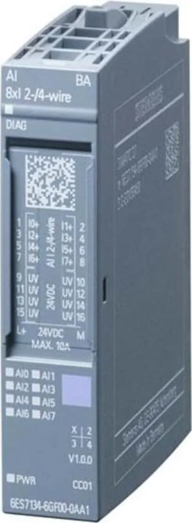Siemens 6ES7134-6GF00-0AA1 Module Haute Densité 8 Entrées Analogiques