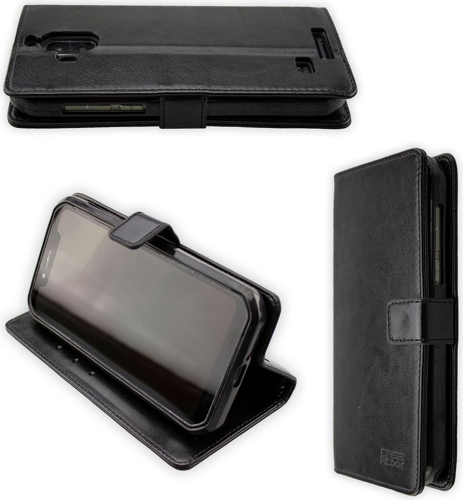 caseroxx Handy Hülle Tasche kompatibel mit Blackview BV9600 / BV9600 Pro Bookstyle-Case Wallet Case