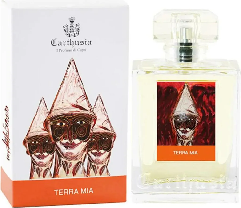 Carthusia Terra Mia 100ml - Parfum Longue Tenue contre les Odeurs Fugaces