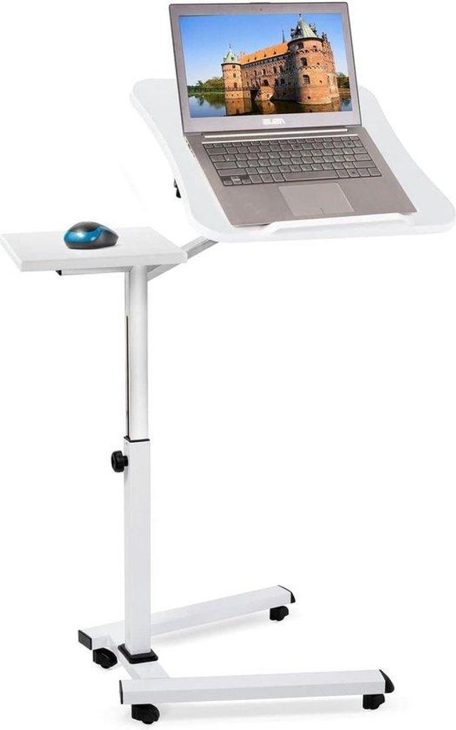 Ergonomischer Laptopständer höhenverstellbar weiß