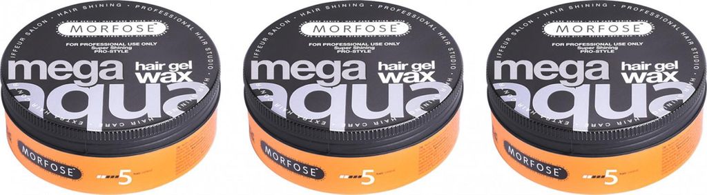 Mega Aqua Gelwax Orange 3x150 ml Produktbild 