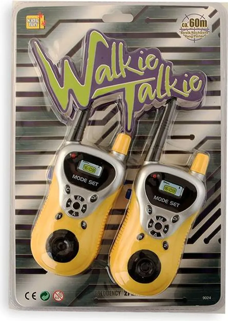 Talkie-Walkie Enfant pour Vacances Camping et Grand Jeu d'Aventure en Duo