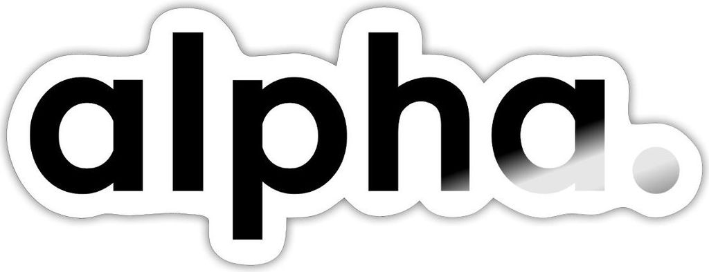 Spreadshirt Stromberg Firmenschriftzug von Alpha Sticker Aufkleber, 10 x 10 cm, Weiß glänzend