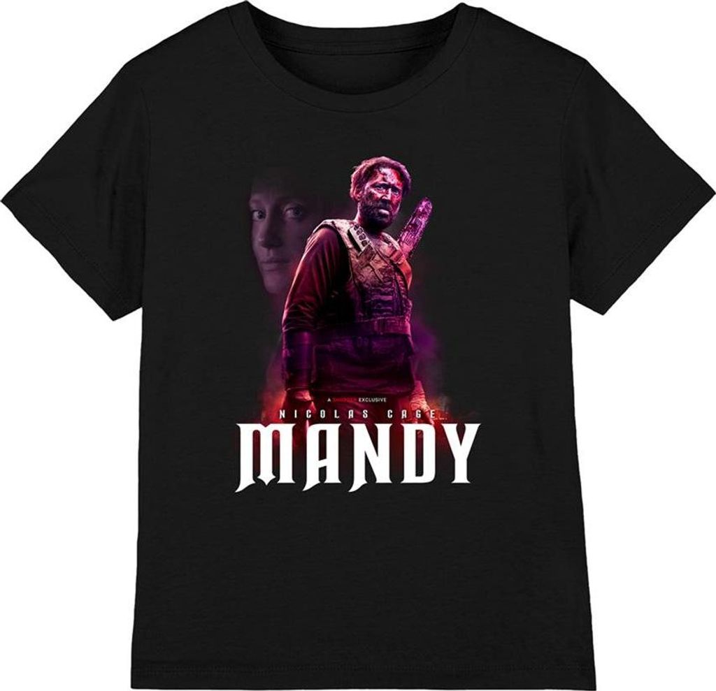 Mandy - "Ready For Revenge" T-Shirt für Kinder TV32162 (128) (Schwarz)