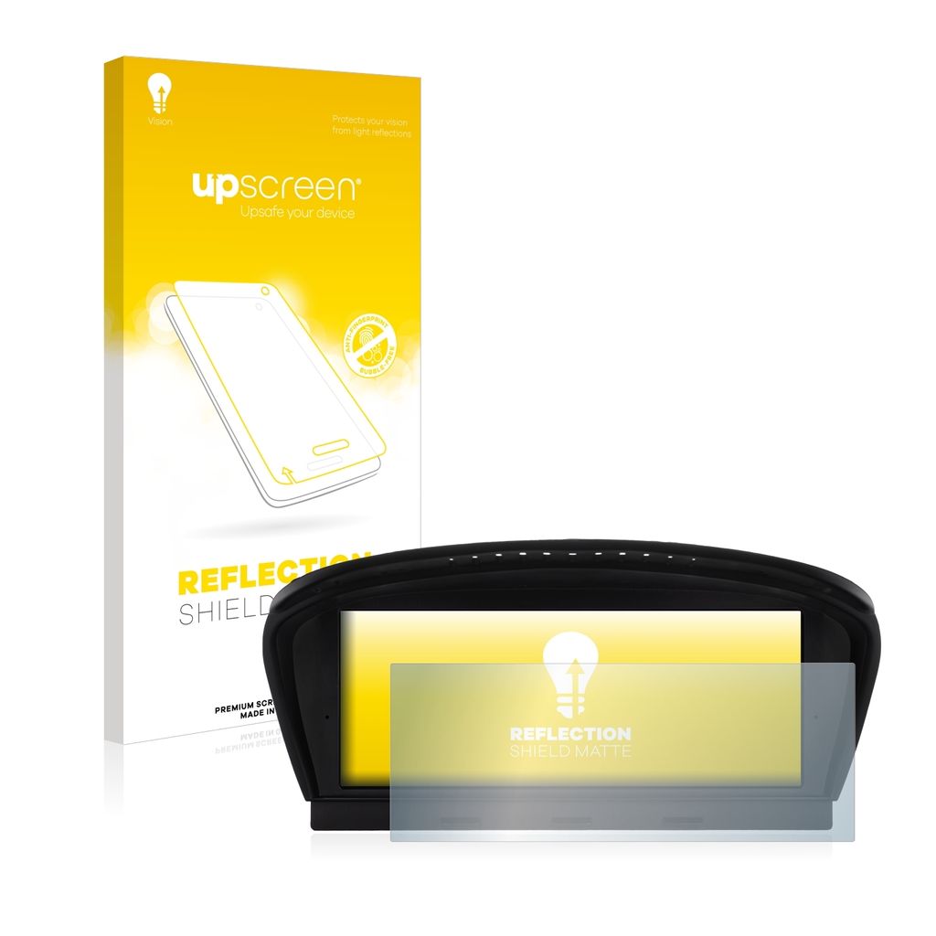 upscreen Schutzfolie für BMW 5 E60 2003-2007 iDrive Infotainment System 8.8" 2001-2018 Displayschutz Displayschutzfolie Folie Matt Entspiegelungsf...