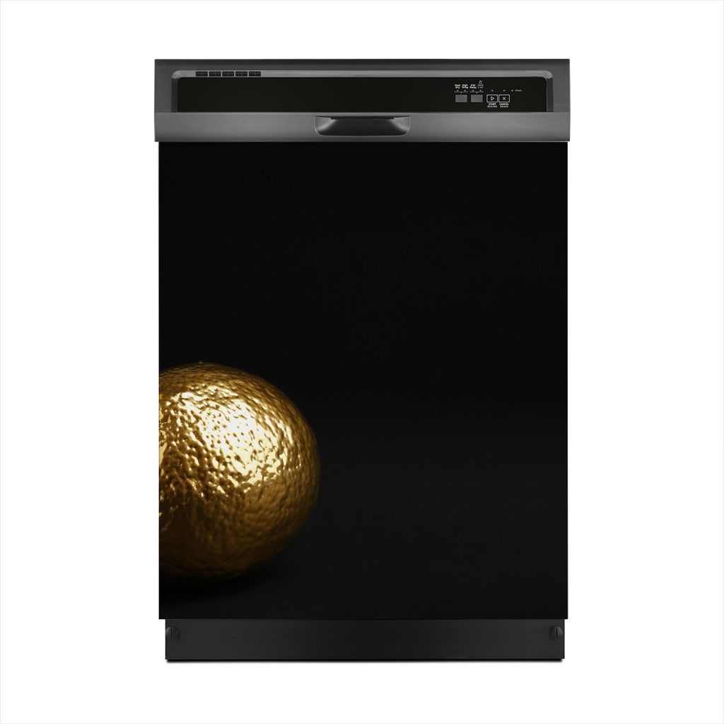 Aufkleber sticker 60x70 cm Dekorative folie Spülmaschine - Goldenes Gemüse Früchte