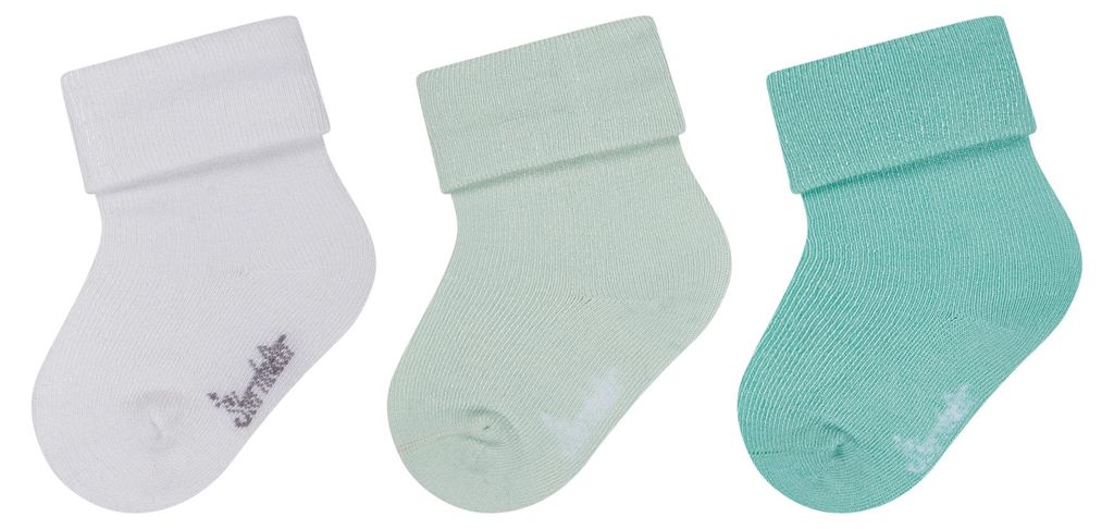 Sterntaler Baby Socken 3er-Pack uni