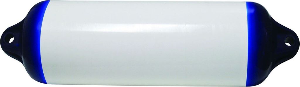 Ocean Heavy Duty H 6 White/Blue 22 cm 76 cm Bootsfender Produktbild 