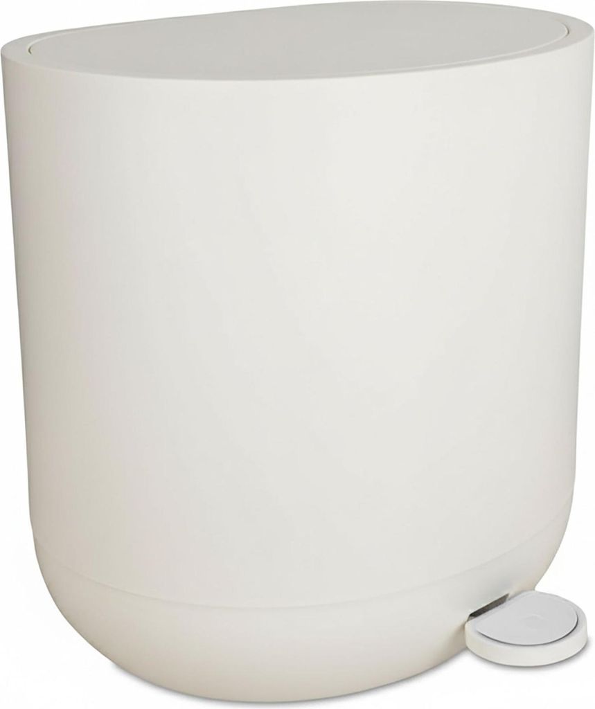 Soft-Close-Treteimer für Badezimmer, 7 l, Kunststoff