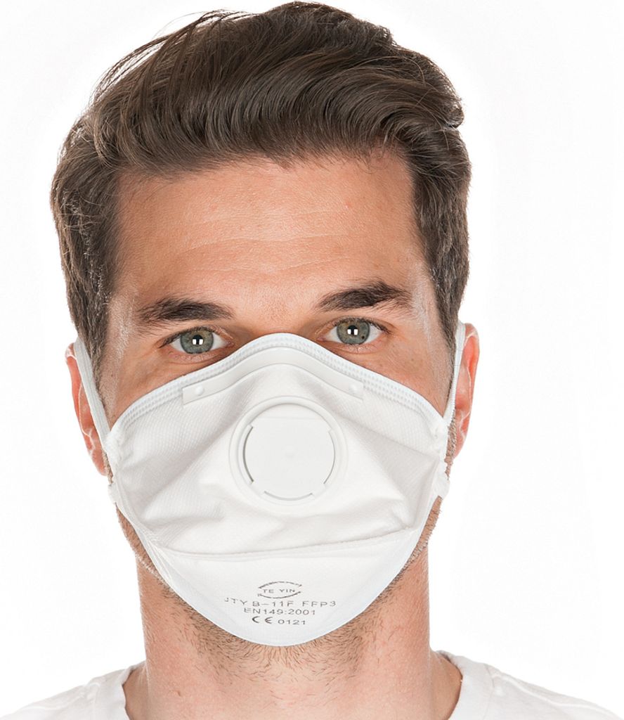 HYGOSTAR Atemschutzmaske mit Ventil Schutzstufe: FFP3 Produktbild 
