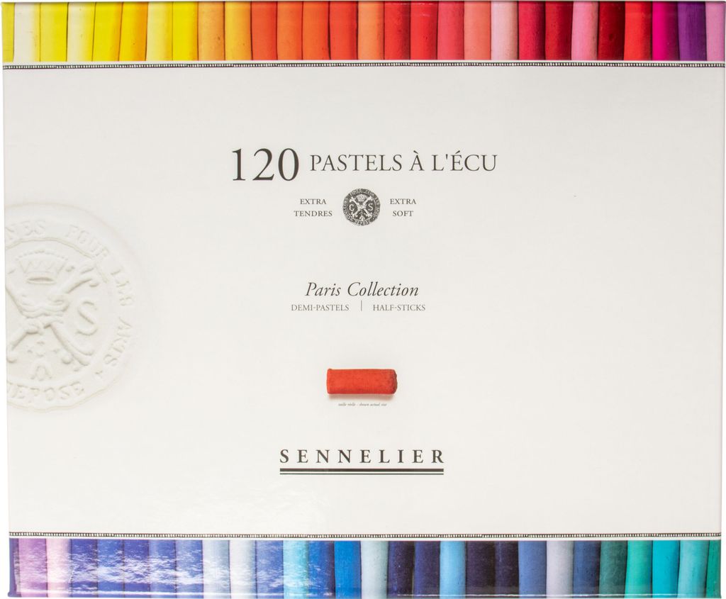 Zestaw pasteli "A l'écu" - 120 połówek pasteli - kolekcja Zdjęcie produktu 