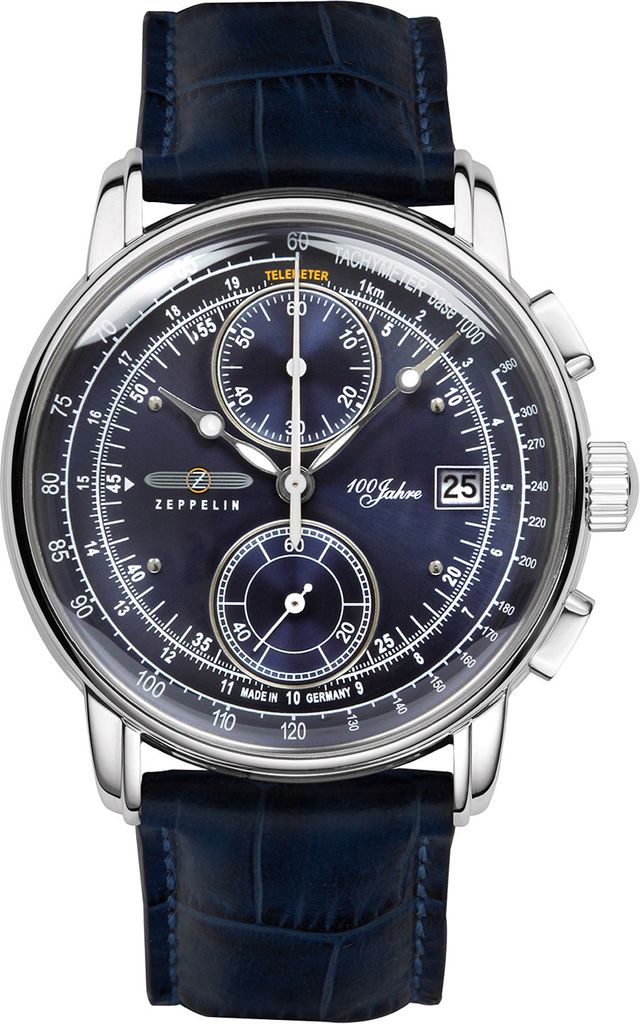 Orologio Zeppelin da uomo 86703 blu Immagine del prodotto 