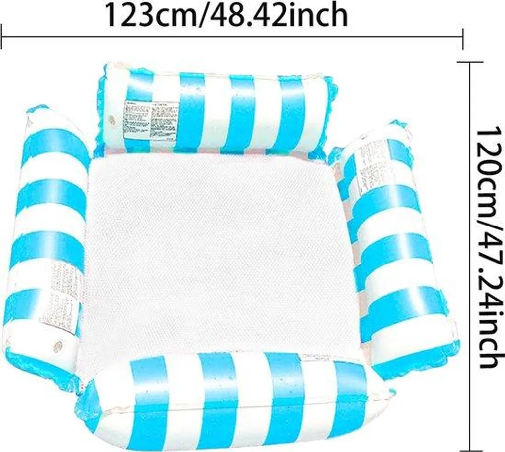 Matelas gonflable pour bronzer à la piscine - Confort plage et détente