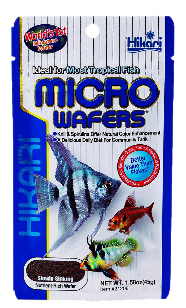 Fischfutter Micro Wafer 45 Gramm