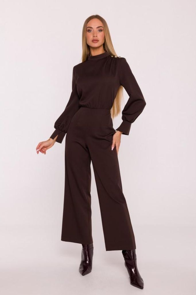 Made of Emotion Jumpsuit für Frauen Engomirus M879 braun XXL
