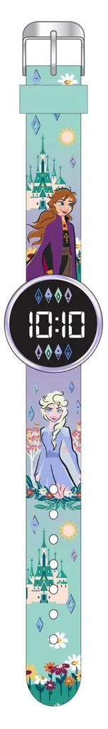 Montre LED Frozen à pile remplaçable, affichage digital lot de 3 unités