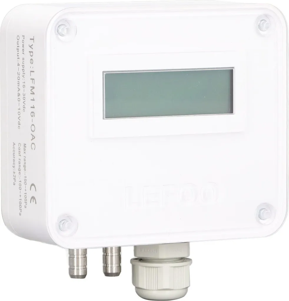 Transmetteur de pression différentielle miniature AZS en boîtier ABS - 2