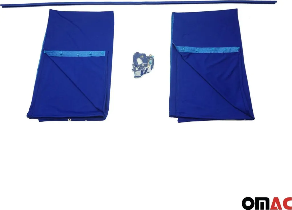 Rideau de séparation cabine pour fourgon aménagé Sprinter H3 bleu - 9