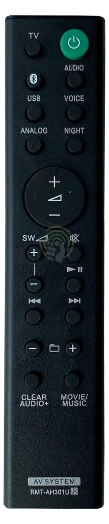 Ersatz Sony Soundbar Fernbedienung RMT-AH301U | 149327411 Produktbild 