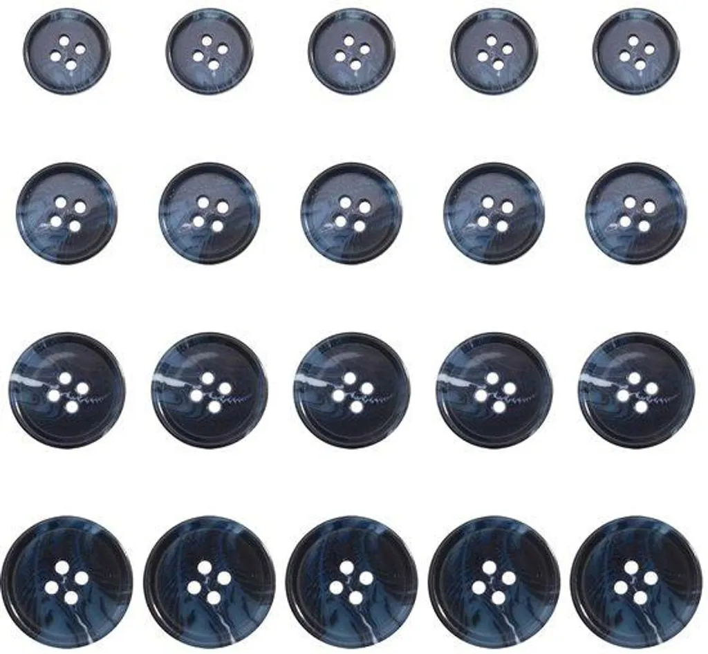 Boutons de couture ronds pour vêtements bébé et accessoires de mercerie
