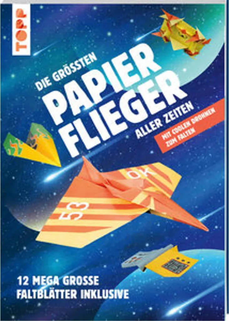 Avions en Papier Géants Die größten Papierflieger avec Pliage Facile