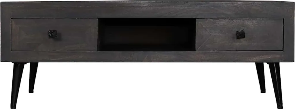 SYFAX Tavolino Caffè Legno Massello Mango 100x60x35 - Vero Artigianato