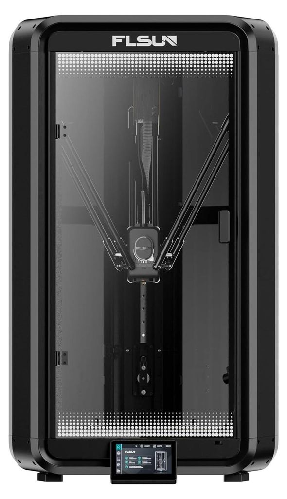 FLSUN T1 Pro 3D-Drucker,1000 mm/s Hochgeschwindigkeitsdruck, 60°C Kammerwaerme,300°C Direktextruder mit integrierter Duese, 260x260x330mm Druckgr...