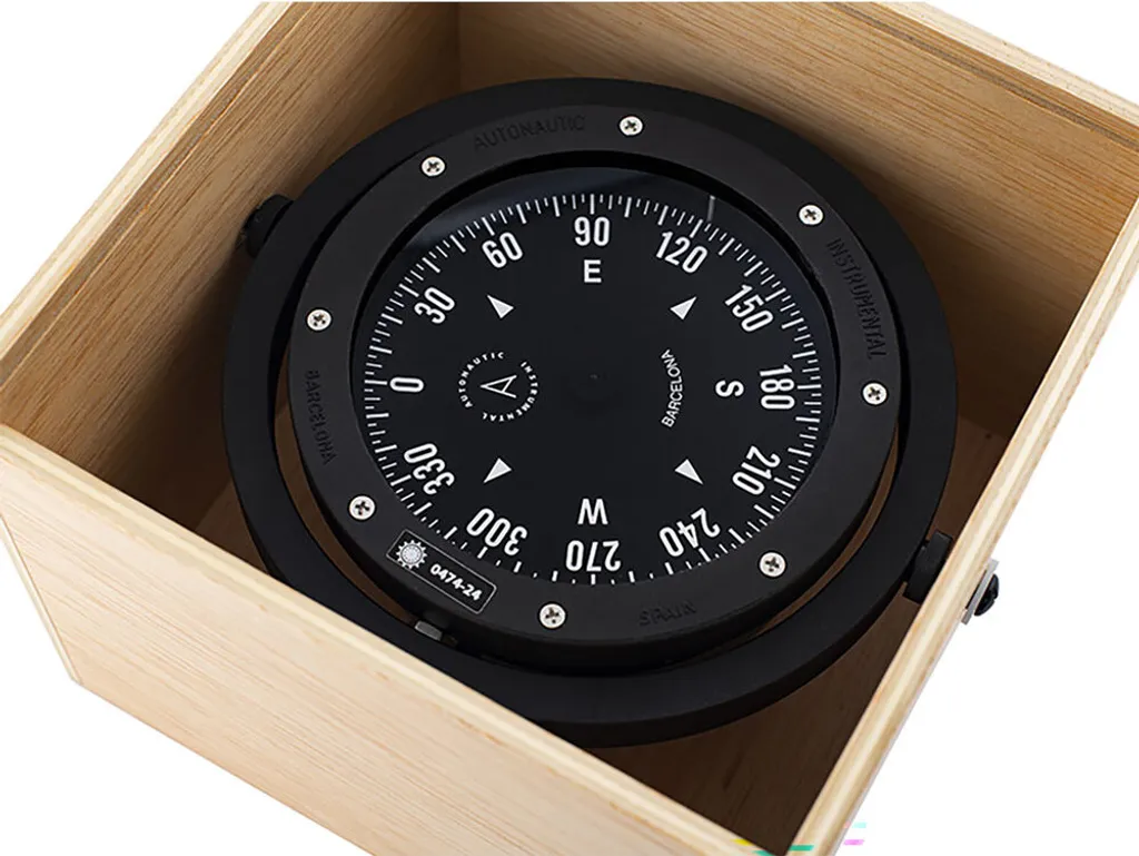 Boussole Marine Anti-Choc Autonautic C4-00114 avec Coffret de Garde