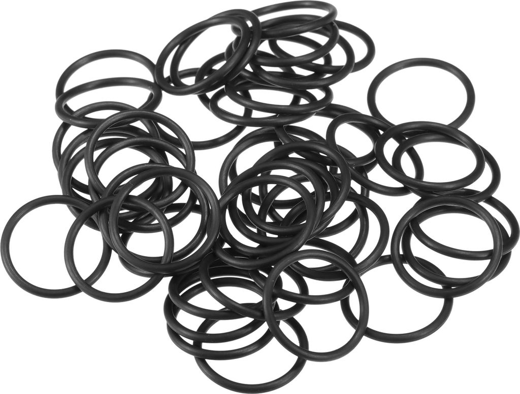 50 Stück 15mm ID x 1,5mm CS Universal Auto O-Ring Dichtung - Auto - Wasserhahn Reparatur LKW SUV Anhänger Rohr Abdichtung Wasserdicht - NBR Gummi...