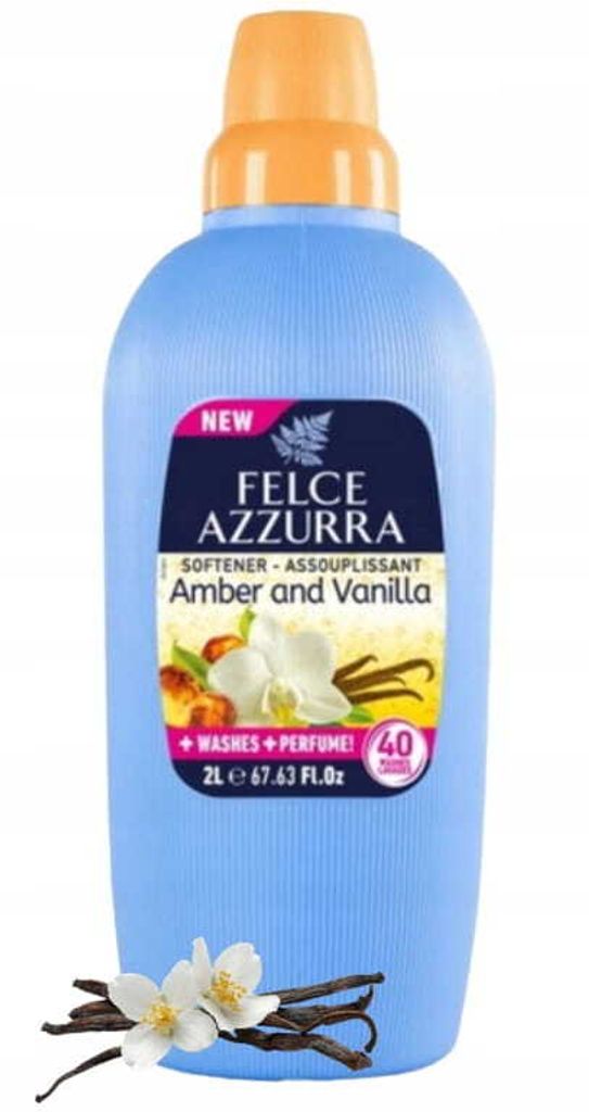 FELCE AZZURRA Weichspülerkonzentrat Amber & Vanilia 2 L Produktbild 