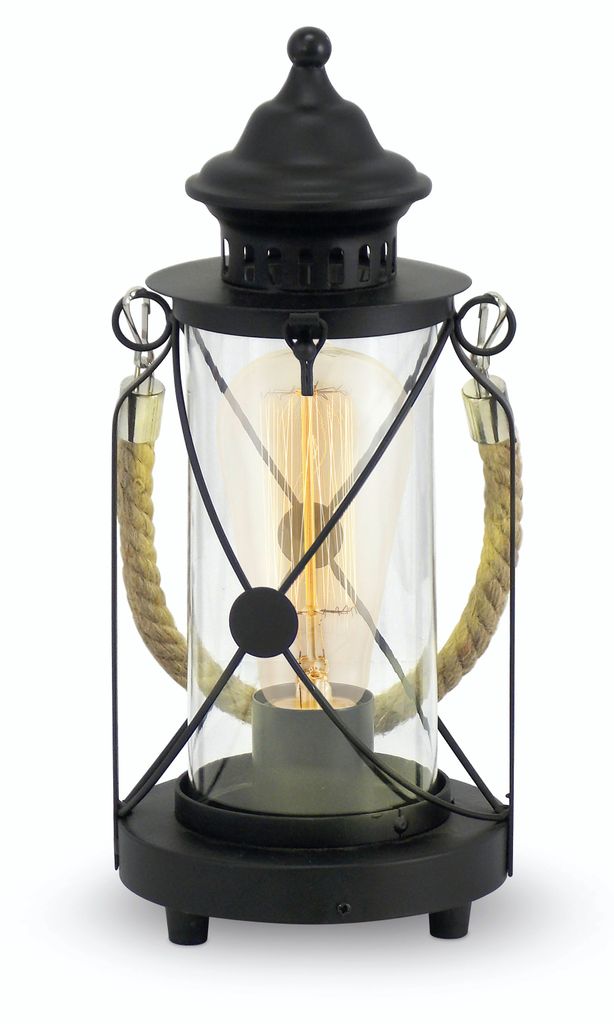 Lampada da tavolo vintage Lampada da tavolo a 1 luce in Immagine del prodotto 