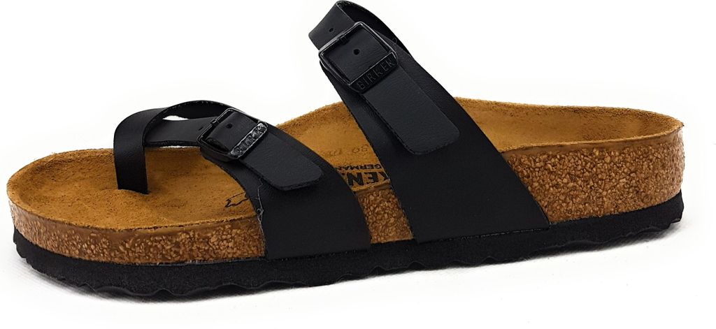 Birkenstock Mayari Black Normal Footbed - Kapcie damskie - Zdjęcie produktu 