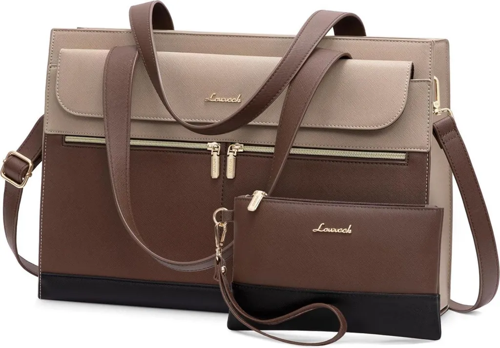 Sac de travail femme pour ordinateur 15,6 pouces idéal bureau et cours