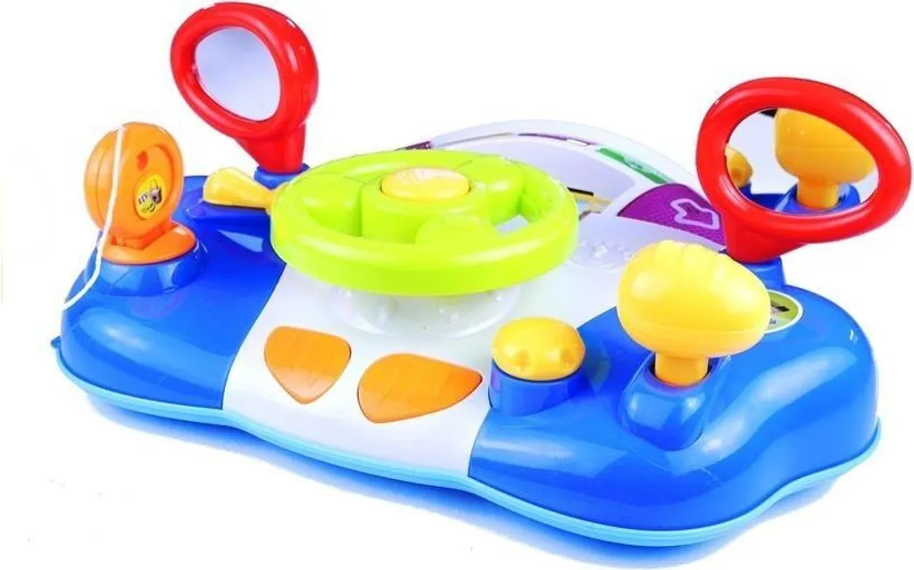 Volant interactif pour bébé avec sons du panneau de direction éveil - 4