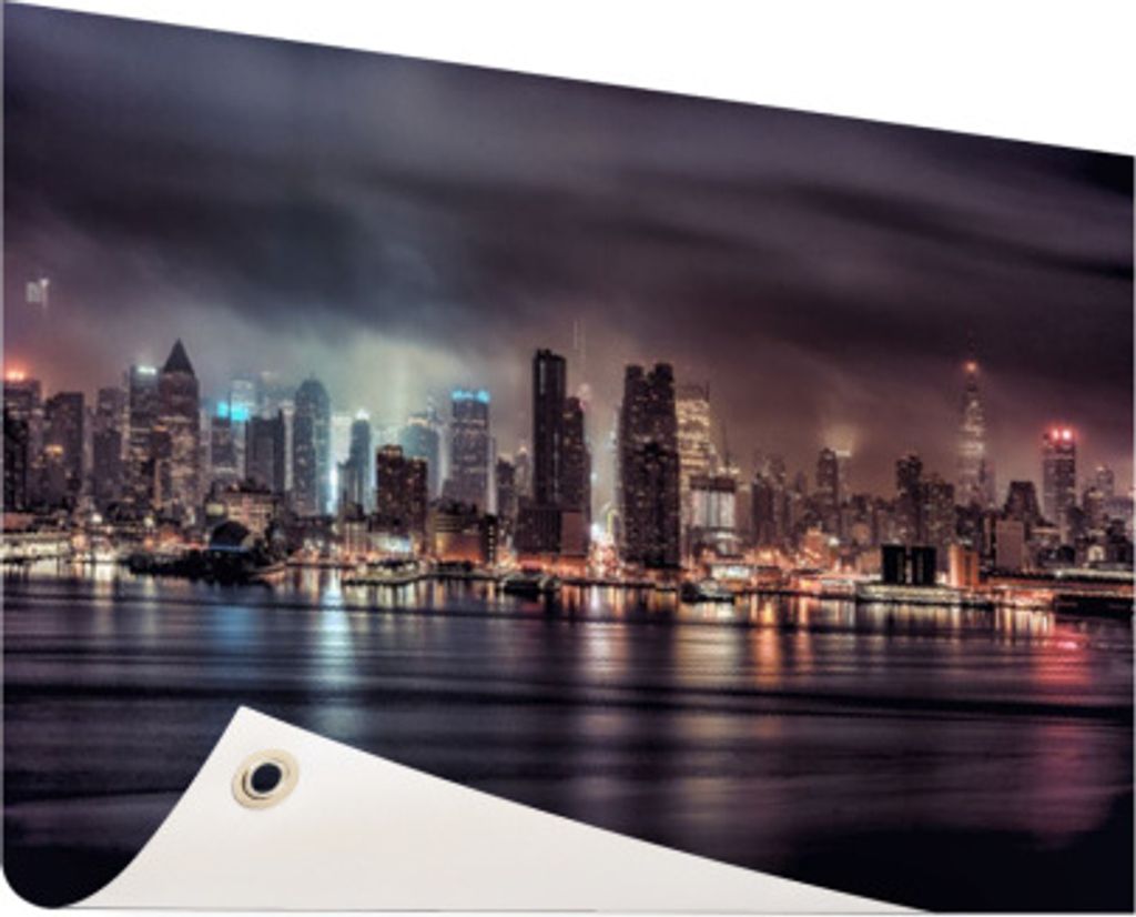 Gartenposter - 120x80 cm - Dark New York City - Modernes Wandbilder - Amerikanische Städte