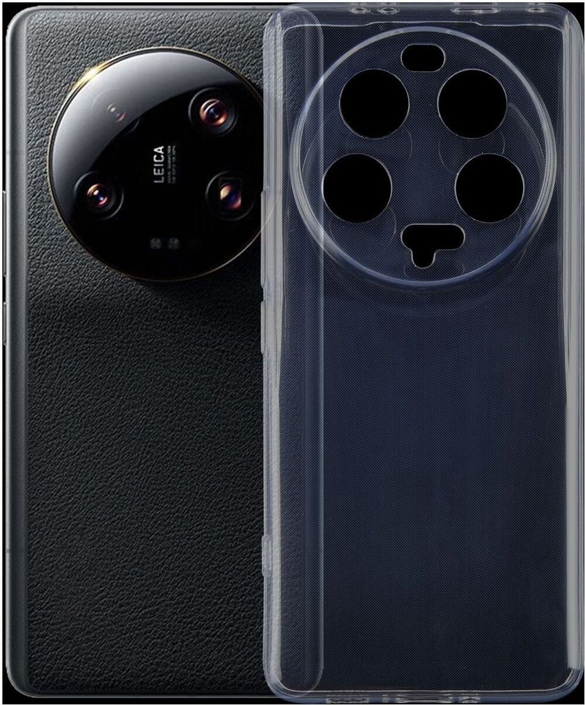 Mobigear Ultra Thin Durchsichtig Xiaomi 13 Ultra Hülle Flexibles TPU Extra Dünn Backcover - Transparent