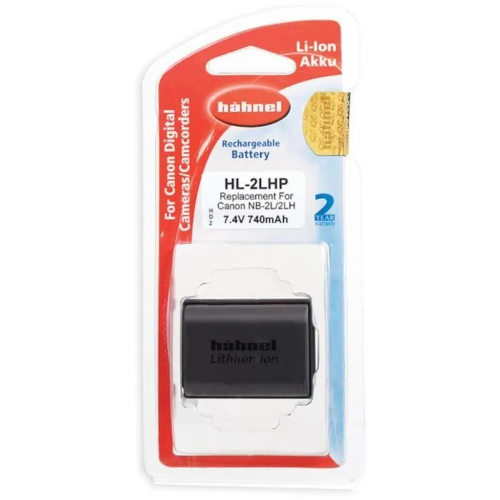 Batterie Hahnel HL-2LHP Li-ion 7,4V 740 mAh haute performance vidéo