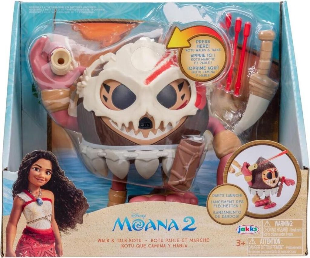 Funktionen der Disney Vaiana Moana 2 Kotu Figur Produktbild 