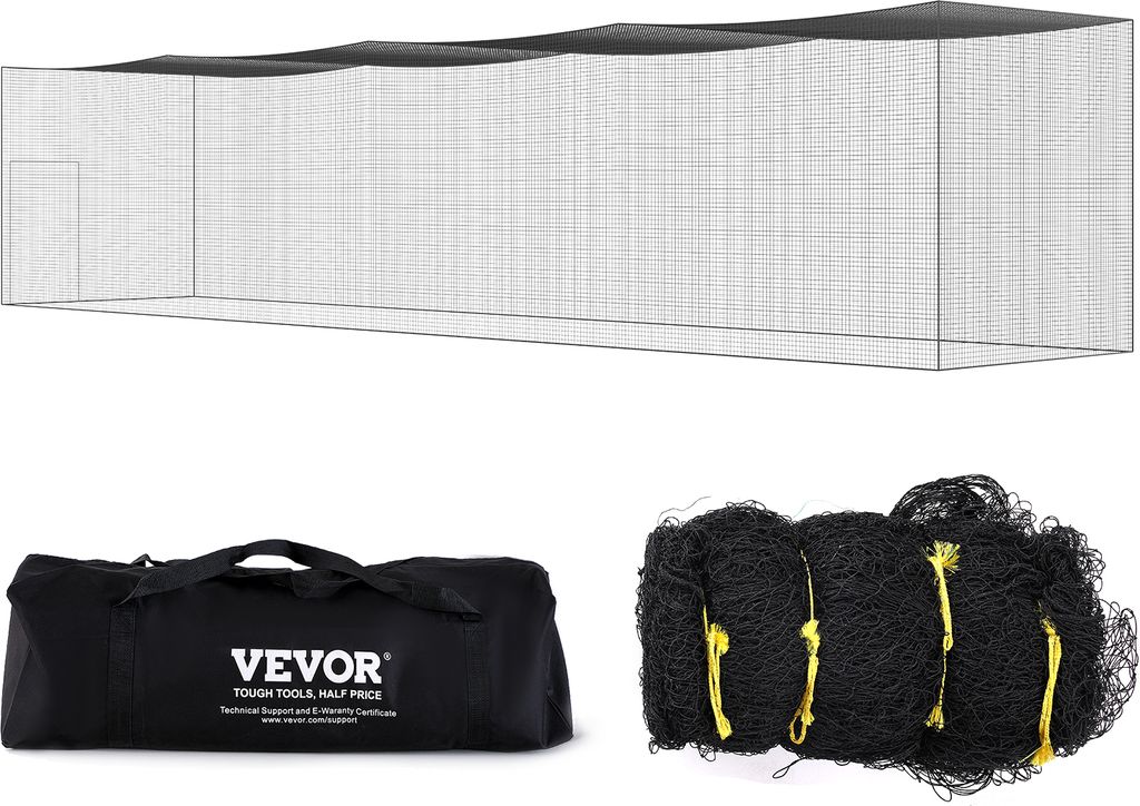 VEVOR Baseballová síť na odpalování s rámem a sítí pro Obrázek produktu 